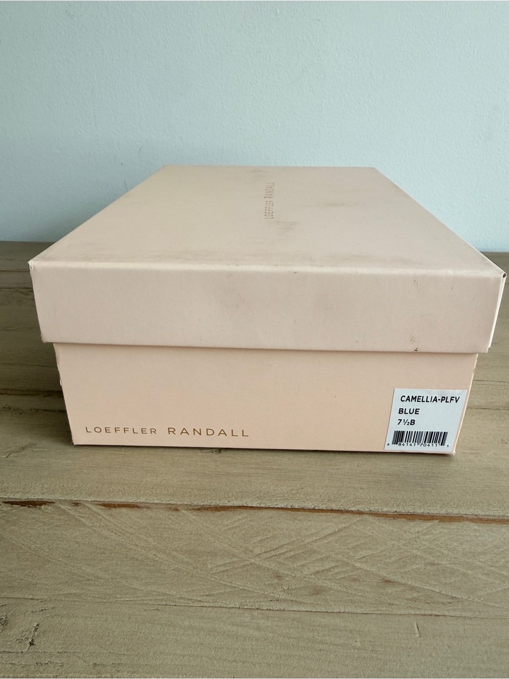 Loeffler Randall Camellia Blue Pleated Bow Heel - Picture 13 of 15
